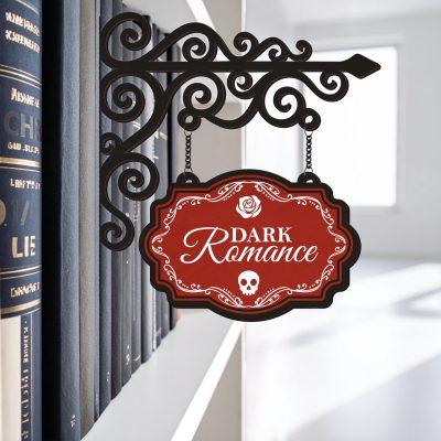 Personalized Book Genre Shelf Dividers, Library Signs for Book Lovers, Book Tavern Sign for Bookshelf Decor,Bookish Decor Library Room Decor