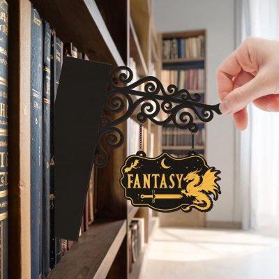 Personalized Book Genre Shelf Dividers, Library Signs for Book Lovers, Book Tavern Sign for Bookshelf Decor,Bookish Decor Library Room Decor Personalized Book Genre Shelf Dividers, Library Signs for Book Lovers, Book Tavern Sign for Bookshelf Decor,Bookish Decor Library Room Decor