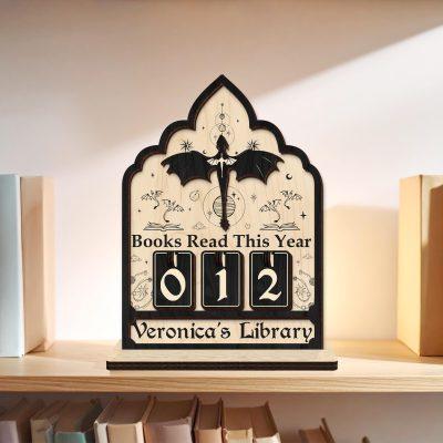 Personalized Book Read This Years, Night Court Books Tracker, Book Read Tracker, Custom Bookshelf Counter,Bookish Decor,Fantasy Book Counter Personalized Book Read This Years, Night Court Books Tracker, Book Read Tracker, Custom Bookshelf Counter,Bookish Decor,Fantasy Book Counter