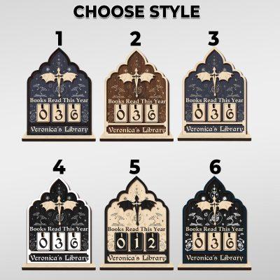 Personalized Book Read This Years, Night Court Books Tracker, Book Read Tracker, Custom Bookshelf Counter,Bookish Decor,Fantasy Book Counter Personalized Book Read This Years, Night Court Books Tracker, Book Read Tracker, Custom Bookshelf Counter,Bookish Decor,Fantasy Book Counter