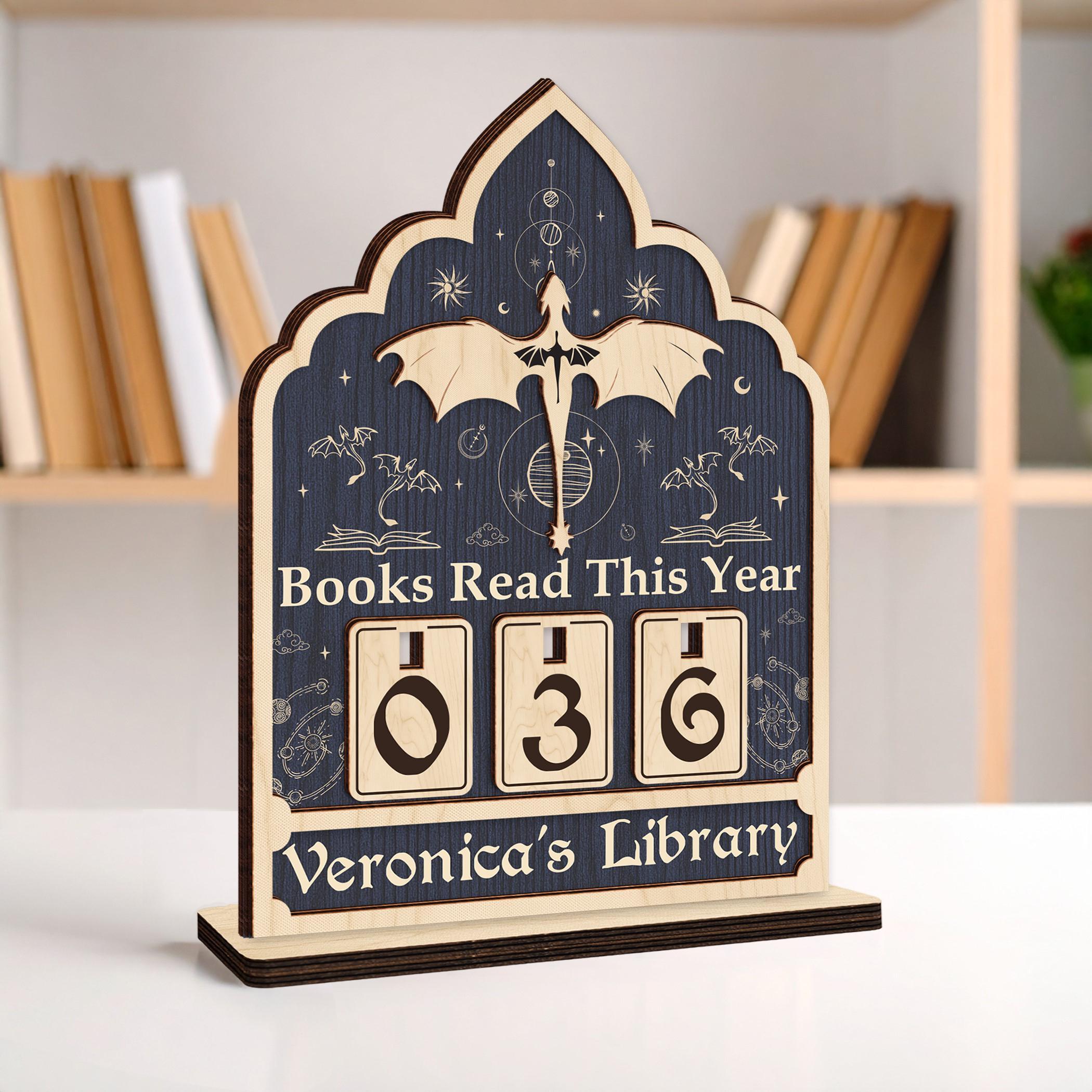 Personalized Book Read This Years, Night Court Books Tracker, Book Read Tracker, Custom Bookshelf Counter,Bookish Decor,Fantasy Book Counter Personalized Book Read This Years, Night Court Books Tracker, Book Read Tracker, Custom Bookshelf Counter,Bookish Decor,Fantasy Book Counter