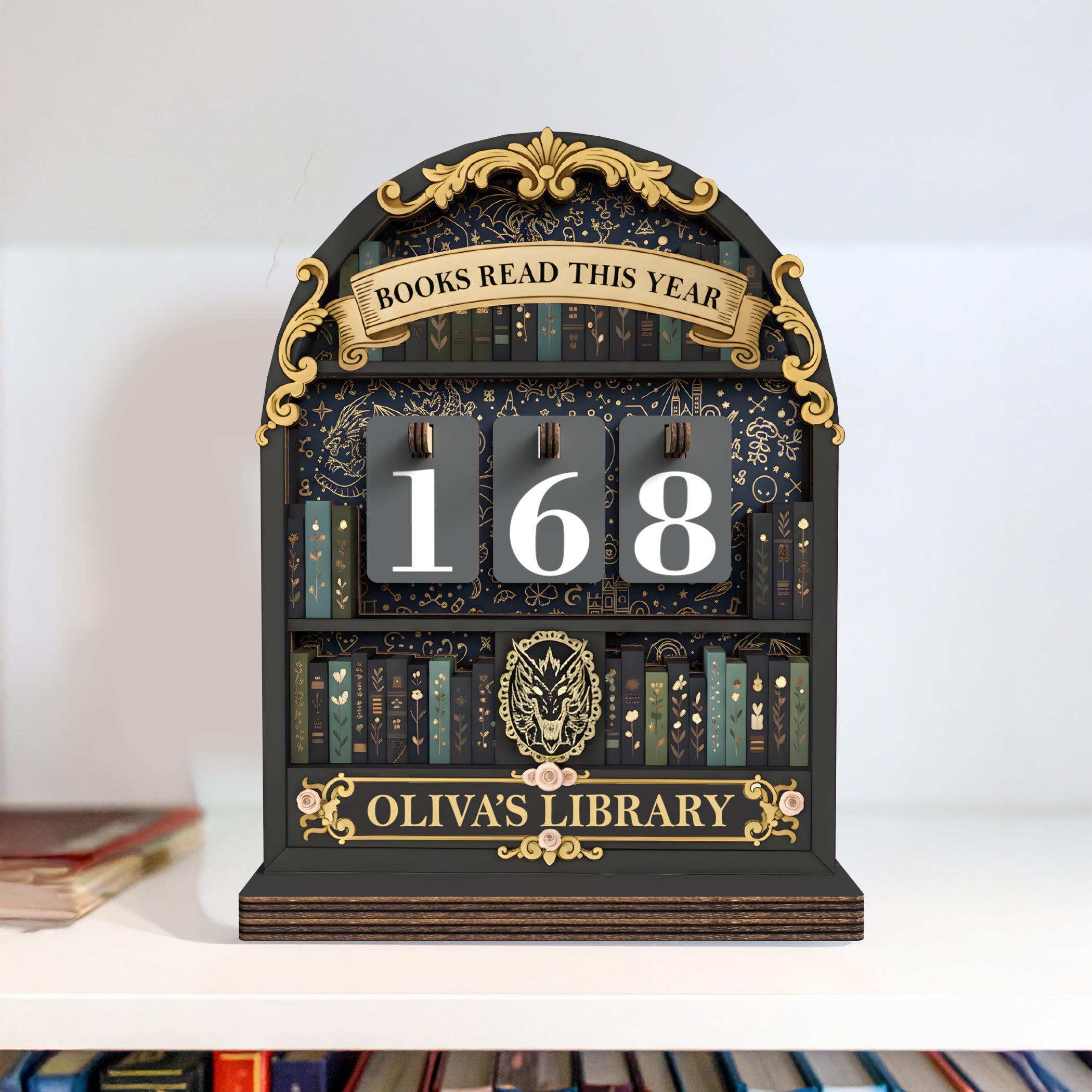 Vintage Book Read Tracker, Personalized Book Lover Gift, Reading Tracker,Library Decor, Books Read This Year Counter, Reading Lover Gift Vintage Book Read Tracker, Personalized Book Lover Gift, Reading Tracker,Library Decor, Books Read This Year Counter, Reading Lover Gift