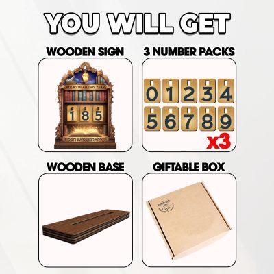 Custom Books Read Tracker,Books Read This Year Counter,Book Lover,Book Tracker,Library Bookshelf Decor,Reader Gift,Reading Lover,Book End Custom Books Read Tracker,Books Read This Year Counter,Book Lover,Book Tracker,Library Bookshelf Decor,Reader Gift,Reading Lover,Book End