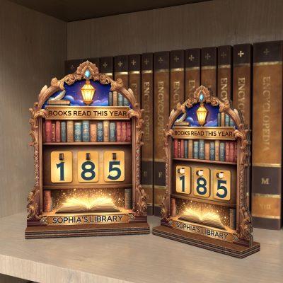 Custom Books Read Tracker,Books Read This Year Counter,Book Lover,Book Tracker,Library Bookshelf Decor,Reader Gift,Reading Lover,Book End Custom Books Read Tracker,Books Read This Year Counter,Book Lover,Book Tracker,Library Bookshelf Decor,Reader Gift,Reading Lover,Book End