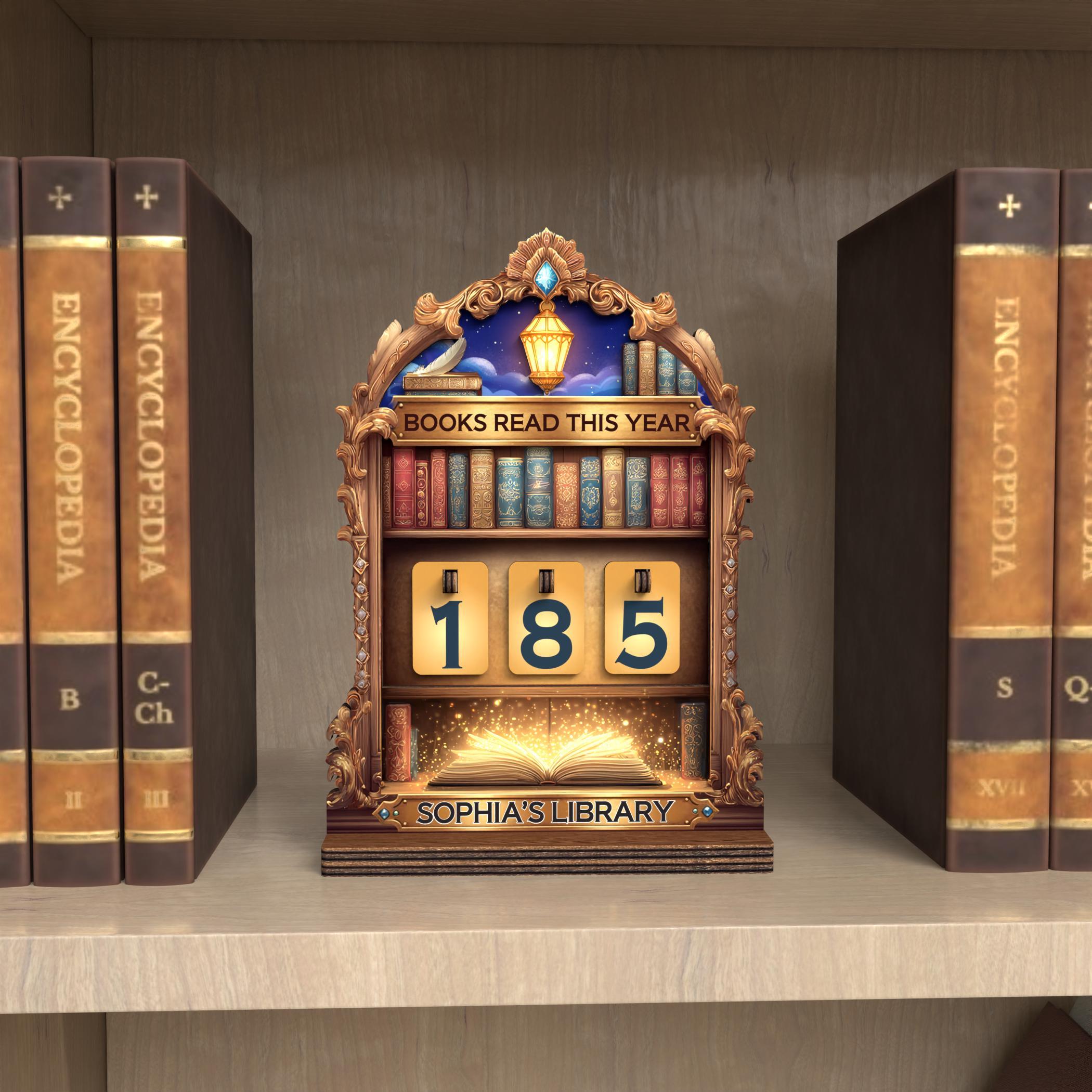 Custom Books Read Tracker,Books Read This Year Counter,Book Lover,Book Tracker,Library Bookshelf Decor,Reader Gift,Reading Lover,Book End Custom Books Read Tracker,Books Read This Year Counter,Book Lover,Book Tracker,Library Bookshelf Decor,Reader Gift,Reading Lover,Book End