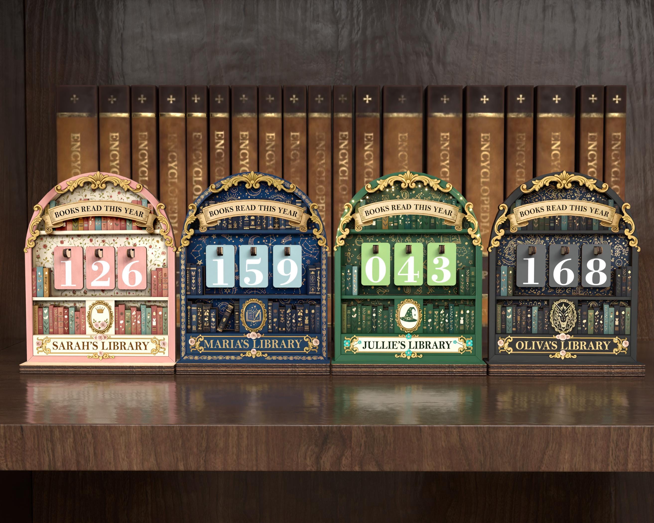 Vintage Book Read Tracker, Personalized Book Lover Gift, Reading Tracker, Books Read This Year Counter, Reading Lover Gift, Library Decor Vintage Book Read Tracker, Personalized Book Lover Gift, Reading Tracker, Books Read This Year Counter, Reading Lover Gift, Library Decor