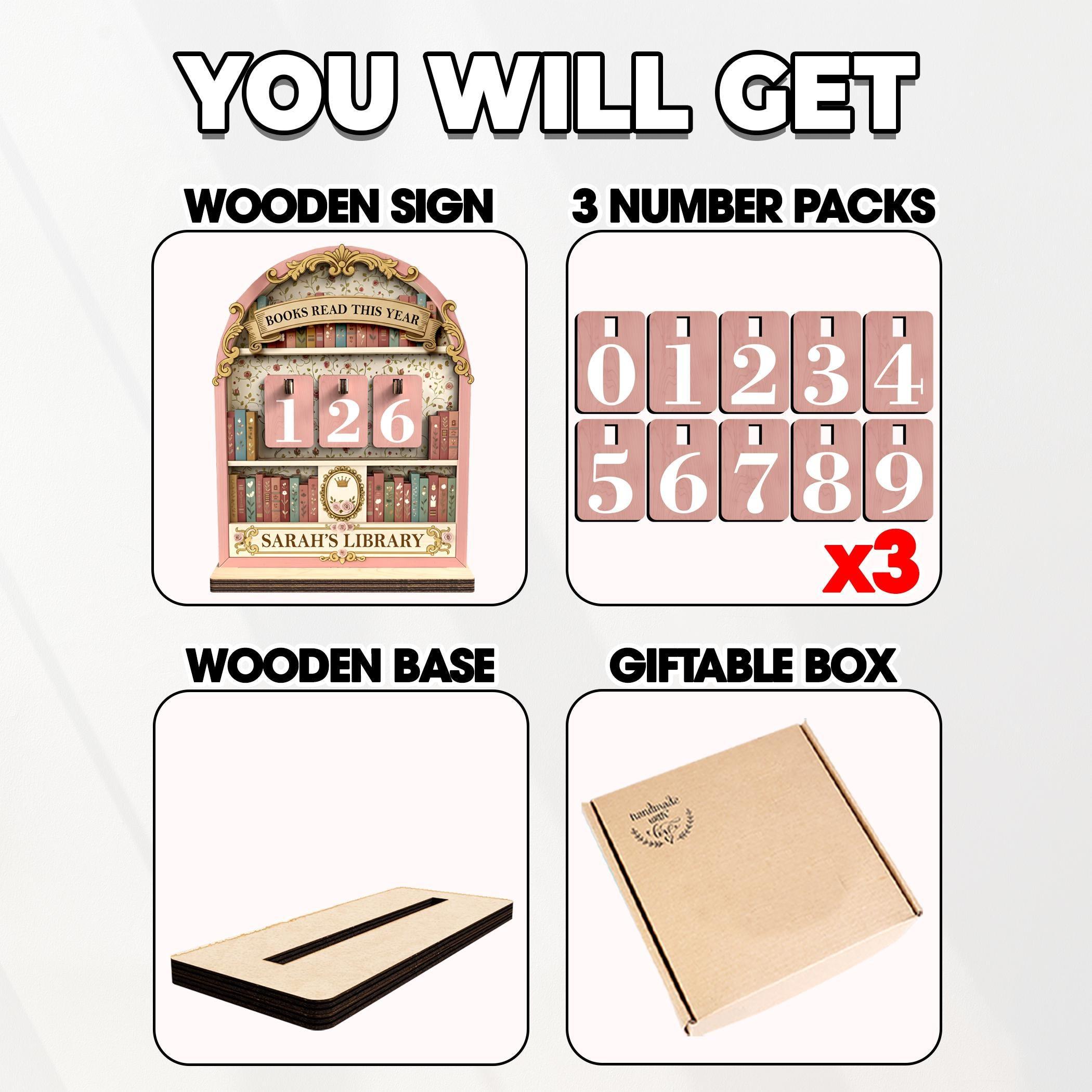 Vintage Book Read Tracker, Personalized Book Lover Gift, Reading Tracker, Books Read This Year Counter, Reading Lover Gift, Library Decor Vintage Book Read Tracker, Personalized Book Lover Gift, Reading Tracker, Books Read This Year Counter, Reading Lover Gift, Library Decor