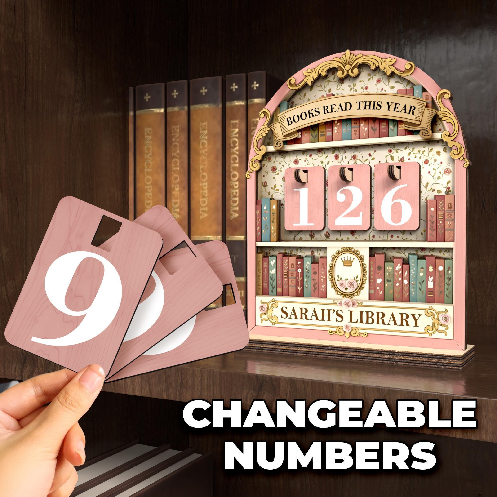 Vintage Book Read Tracker, Personalized Book Lover Gift, Reading Tracker, Books Read This Year Counter, Reading Lover Gift, Library Decor Vintage Book Read Tracker, Personalized Book Lover Gift, Reading Tracker, Books Read This Year Counter, Reading Lover Gift, Library Decor