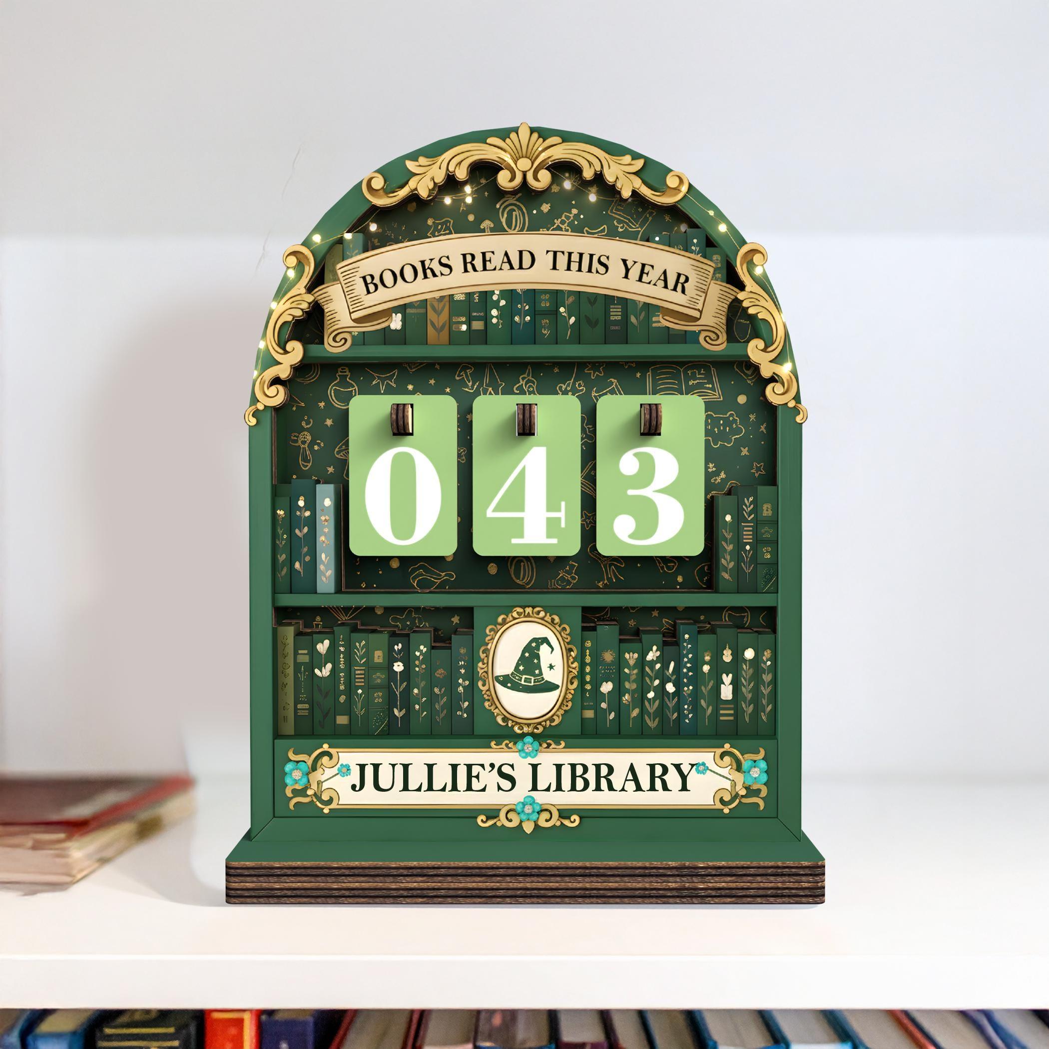 Vintage Book Read Tracker, Personalized Book Lover Gift, Reading Tracker, Books Read This Year Counter, Reading Lover Gift, Library Decor Vintage Book Read Tracker, Personalized Book Lover Gift, Reading Tracker, Books Read This Year Counter, Reading Lover Gift, Library Decor