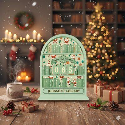 Personalized Christmas Books Read Tracker - Books Read This Year, Vintage Book Lovers Gift, Exchange Gift, Reader Christmas Gift Personalized Christmas Books Read Tracker - Books Read This Year, Vintage Book Lovers Gift, Exchange Gift, Reader Christmas Gift