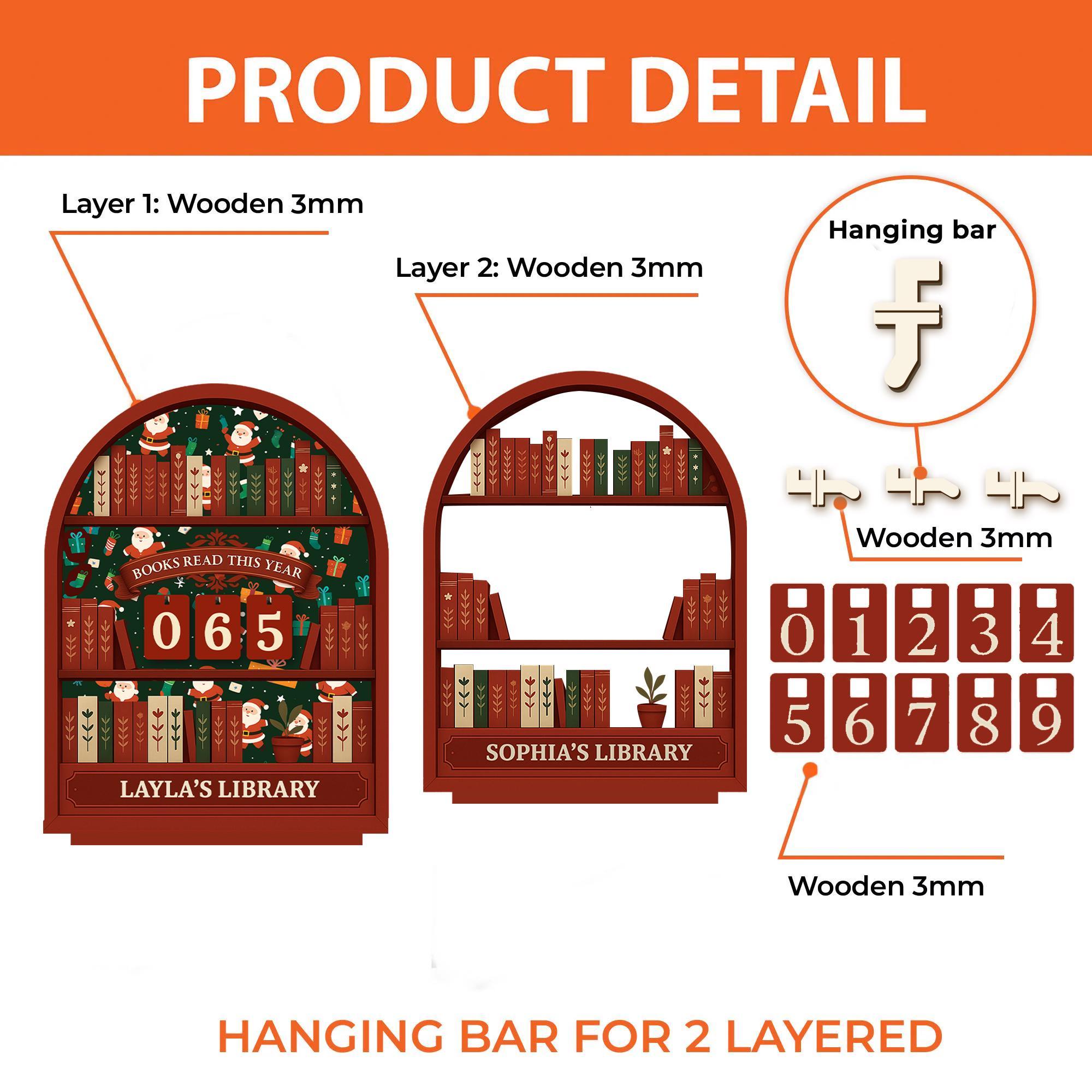 Personalized Christmas Books Read Tracker - Books Read This Year, Vintage Book Lovers Gift, Exchange Gift, Reader Christmas Gift Personalized Christmas Books Read Tracker - Books Read This Year, Vintage Book Lovers Gift, Exchange Gift, Reader Christmas Gift