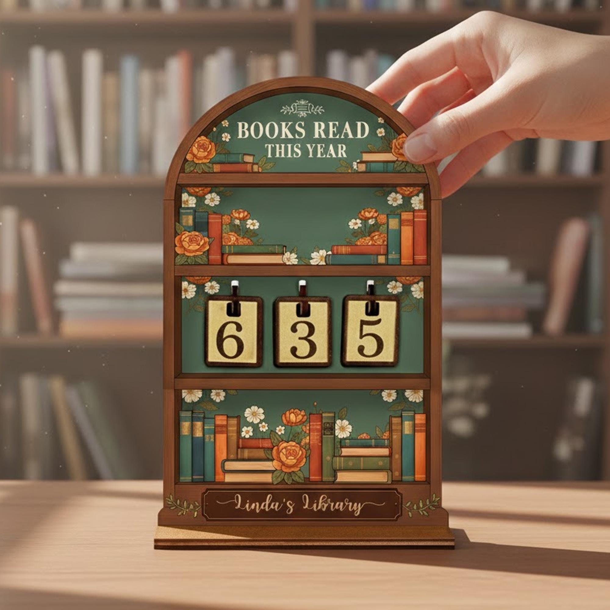 Personalized Vintage Books Read Tracker - Books Read This Year, Vintage Book Lovers Gift, Library Decor, Exchange Gift Personalized Vintage Books Read Tracker - Books Read This Year, Vintage Book Lovers Gift, Library Decor, Exchange Gift