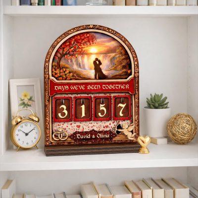 Days In Love Tracker Sign, Days Been Together Counter, Custom Anniversary Day Tracker, Our Adventure Awaits, Anniversary Gift, Love Sign Days In Love Tracker Sign, Days Been Together Counter, Custom Anniversary Day Tracker, Our Adventure Awaits, Anniversary Gift, Love Sign