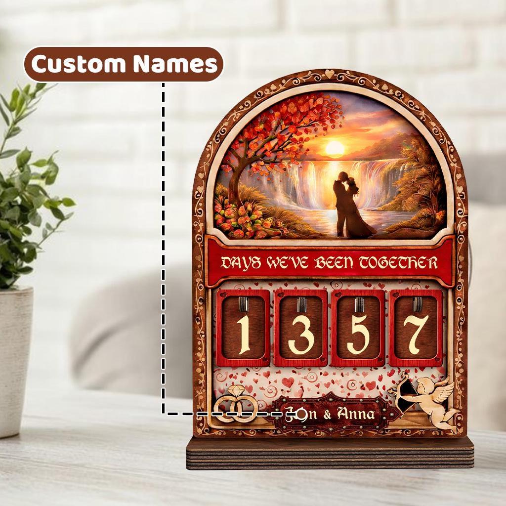 Days In Love Tracker Sign, Days Been Together Counter, Custom Anniversary Day Tracker, Our Adventure Awaits, Anniversary Gift, Love Sign Days In Love Tracker Sign, Days Been Together Counter, Custom Anniversary Day Tracker, Our Adventure Awaits, Anniversary Gift, Love Sign